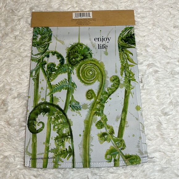 Primitives By Kathy Weather Resistant Enjoy Life Garden Flag - Picture 3 of 8